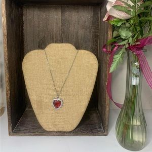 Red heart Necklace
